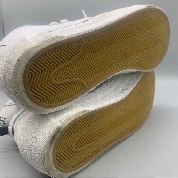 Nike Blazer Mid x Sacai White Grey 2019 Mens Size 14 - Picture 6 of 7